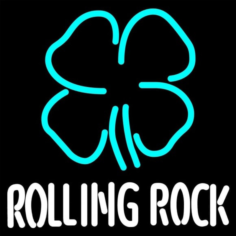 Rolling Tock Clover Beer Sign Neon Skilt