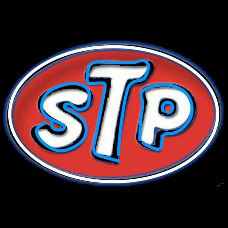 STP Oil Treatment Richard Petty 43 Neon Skilt