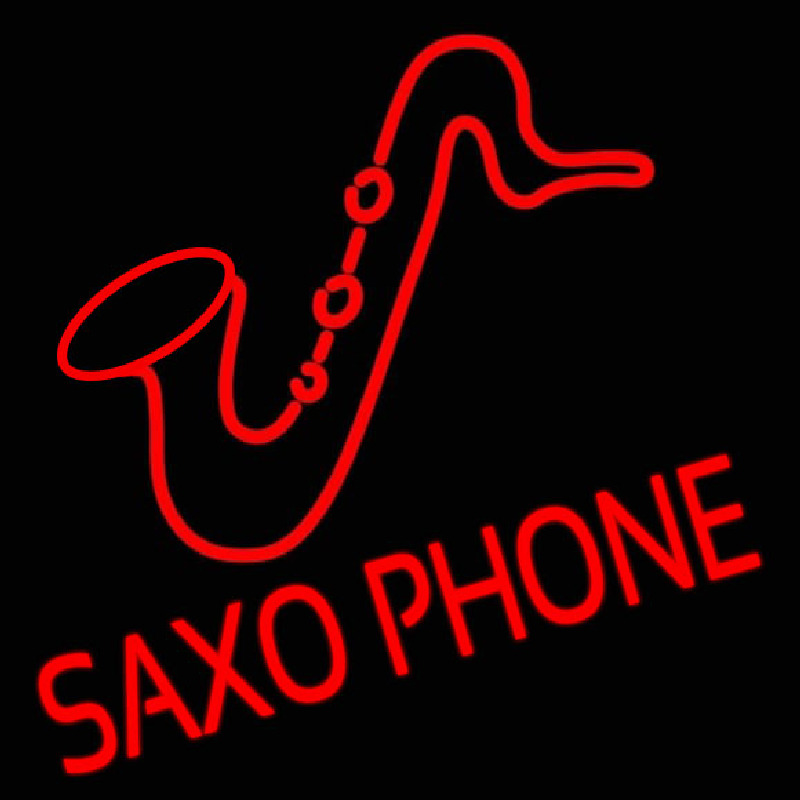 Sa ophone Block Logo Neon Skilt