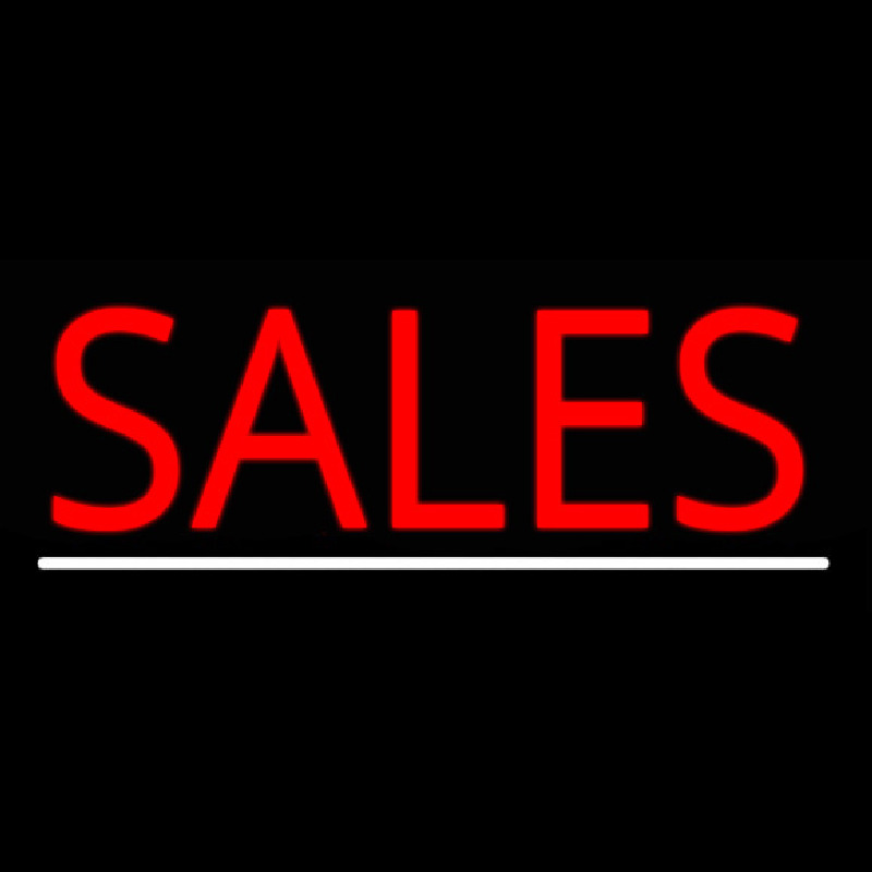Sales Neon Skilt