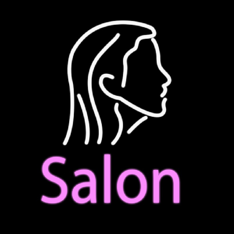 Salon Hair Barber Neon Skilt