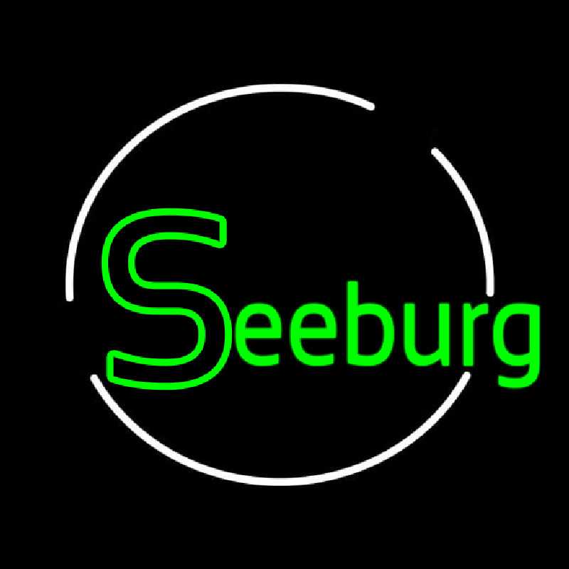 See Burg Neon Skilt