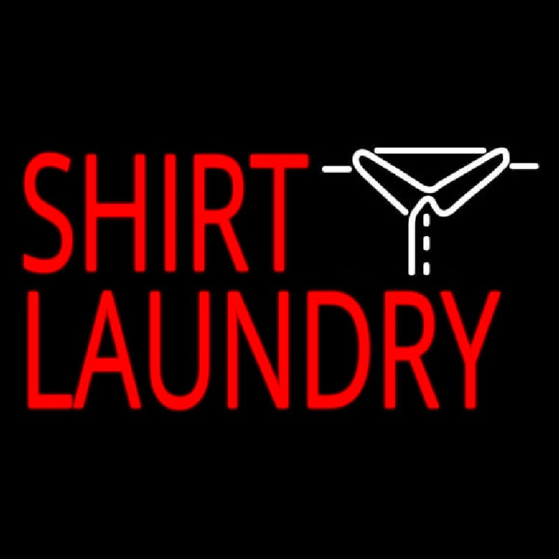Shirt Laundry Neon Skilt