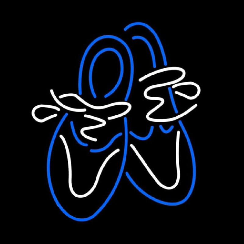 Shoe Pair Neon Skilt
