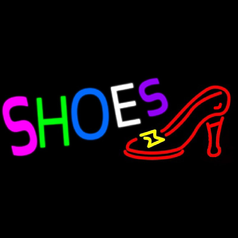 Shoes With Sandal Neon Skilt