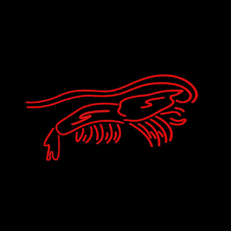 Shrimp Neon Skilt