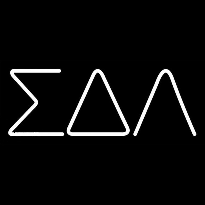 Sigma Delta Lambda Neon Skilt