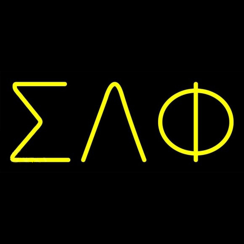 Sigma Delta Phi Neon Skilt