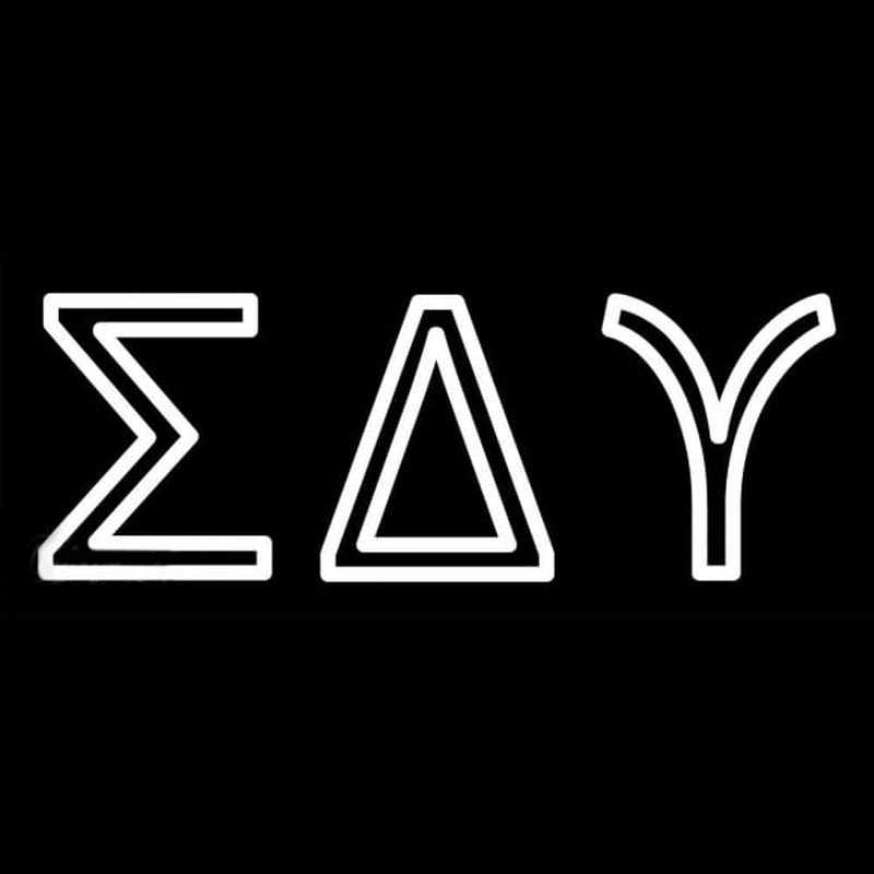 Sigma Delta Upsilon Neon Skilt
