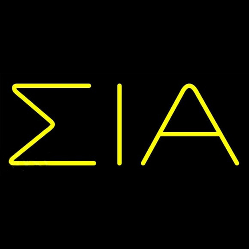Sigma Iota Alpha Neon Skilt