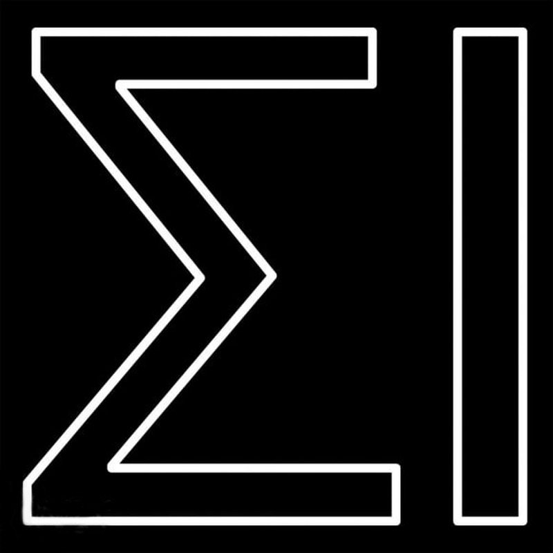 Sigma Iota Neon Skilt