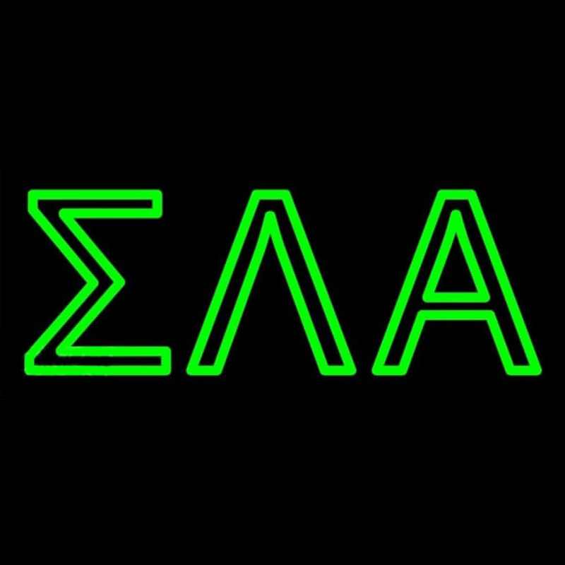 Sigma Lambda Alpha Neon Skilt