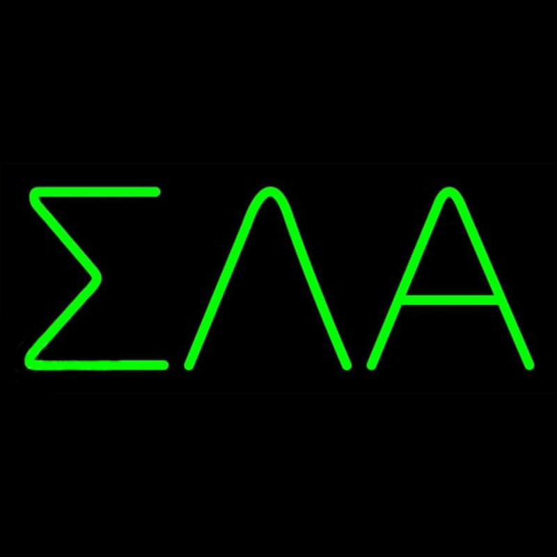 Sigma Lambda Alpha Neon Skilt