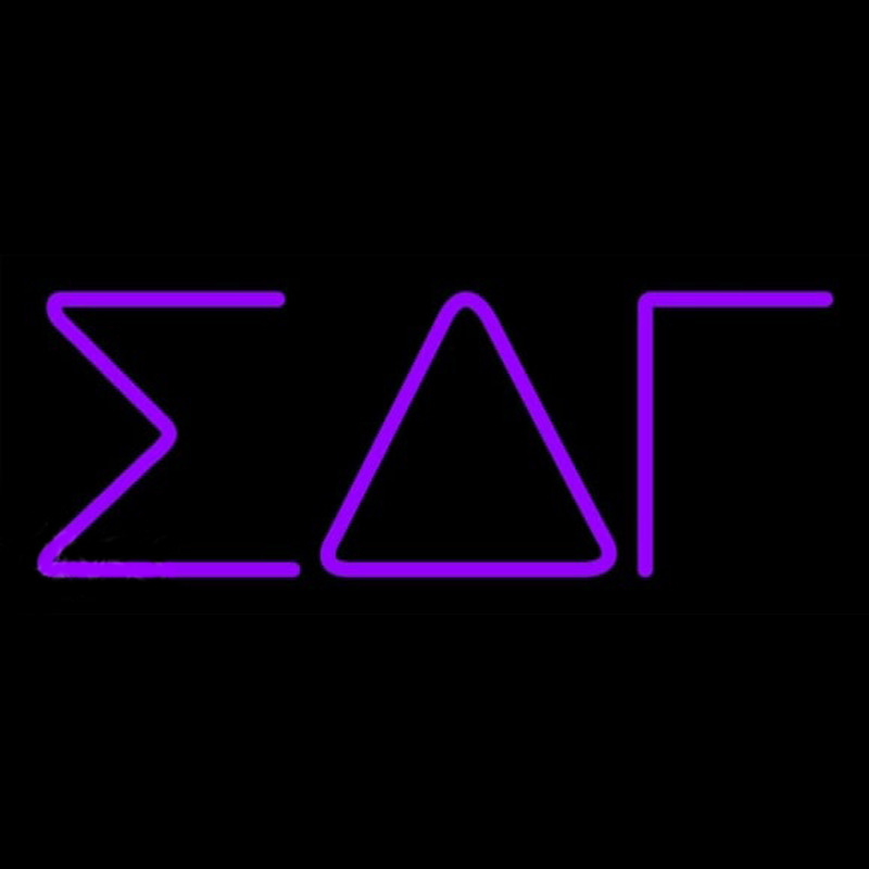 Sigma Lambda Gamma Neon Skilt