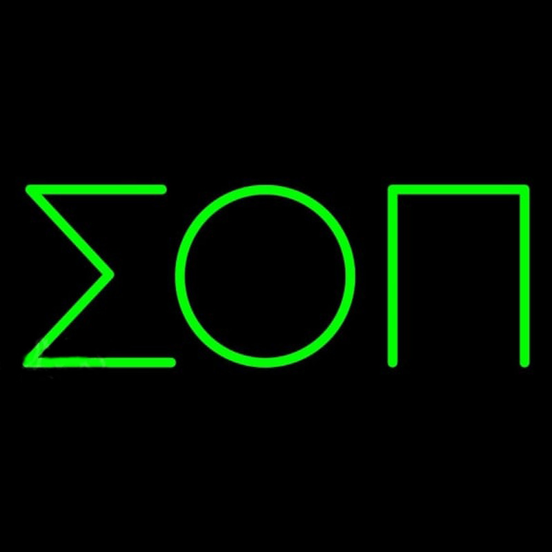 Sigma Omicron Pi Neon Skilt