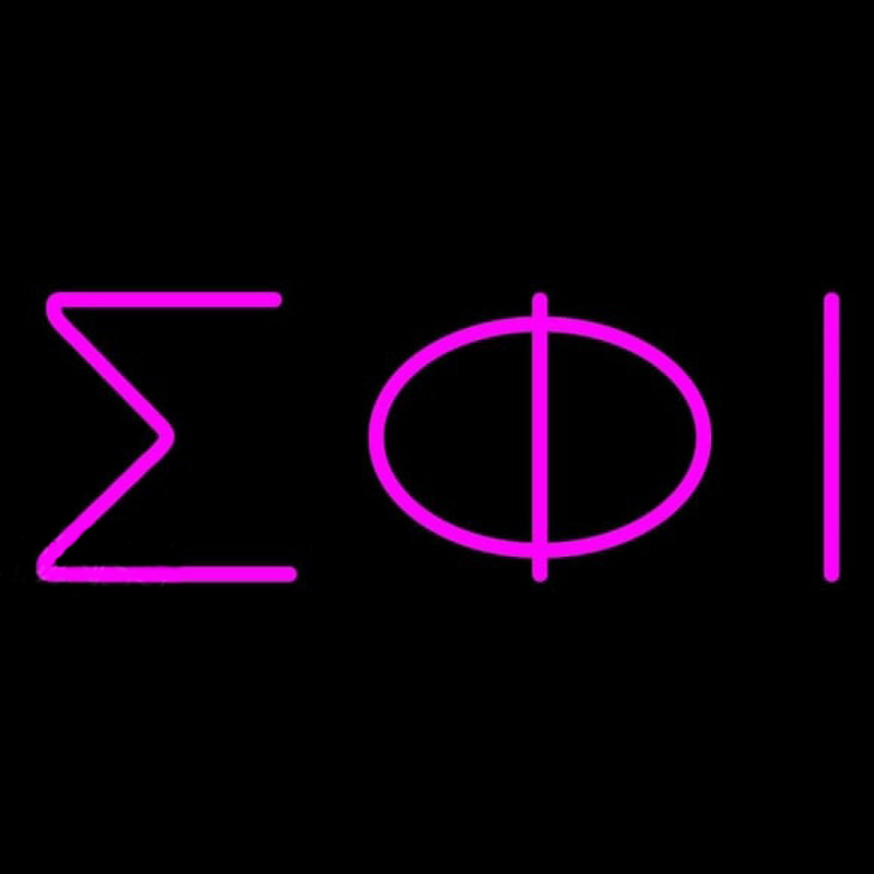 Sigma Phi Iota Neon Skilt