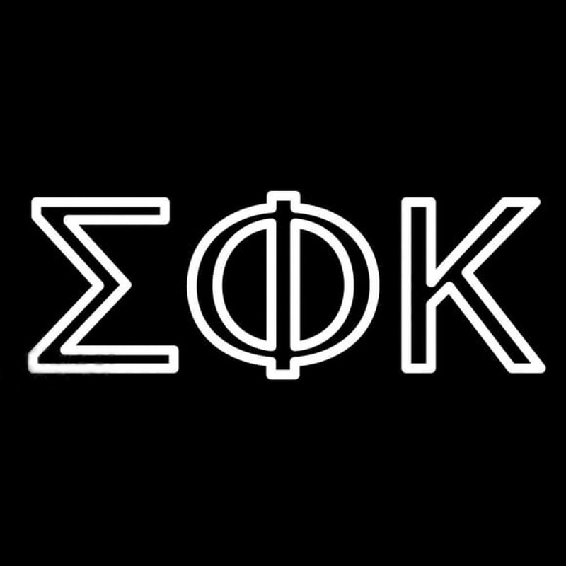 Sigma Phi Kappa Neon Skilt