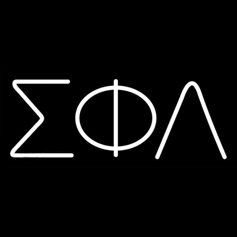 Sigma Phi Lambda Fraternity Neon Skilt