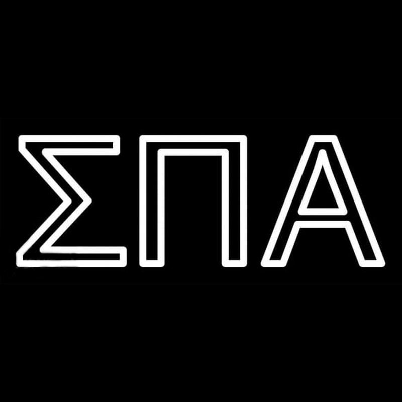 Sigma Pi Alpha Neon Skilt