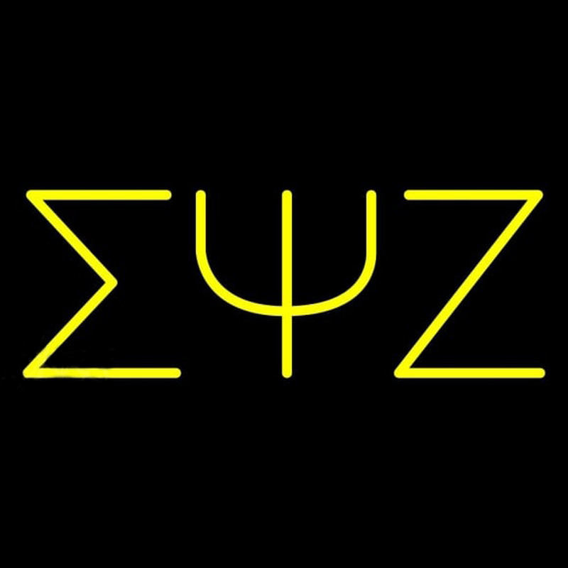 Sigma Psi Zeta Neon Skilt