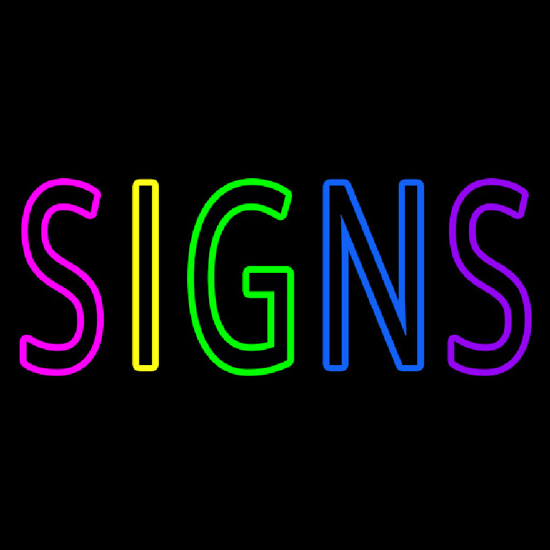 Signs Neon Skilt