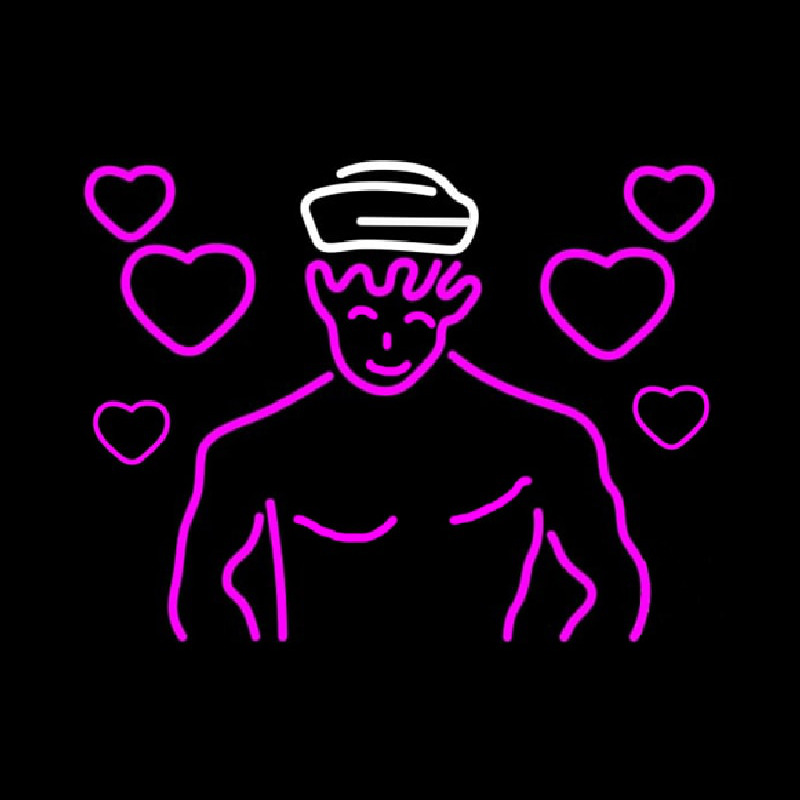 Singing Sailor Logo Neon Skilt