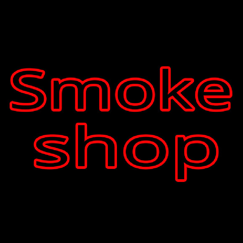 Smoke Shop Neon Skilt