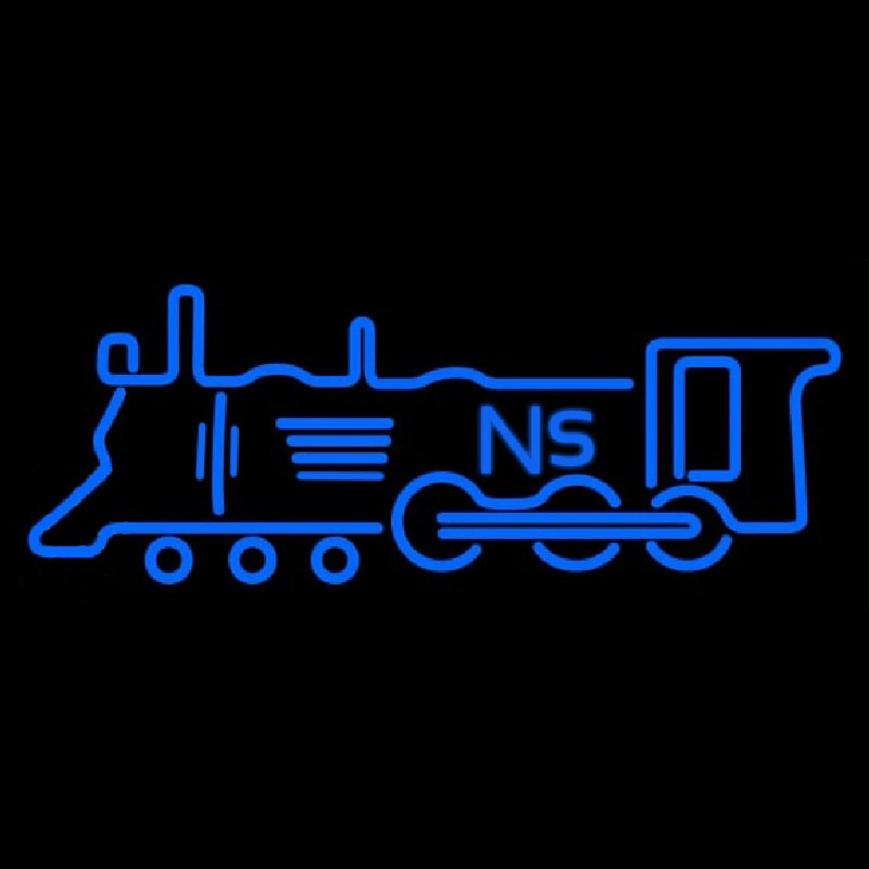 Southern Railroad Train Neon Skilt