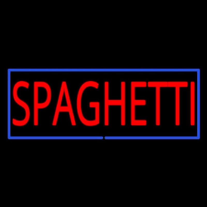 Spaghetti Neon Skilt