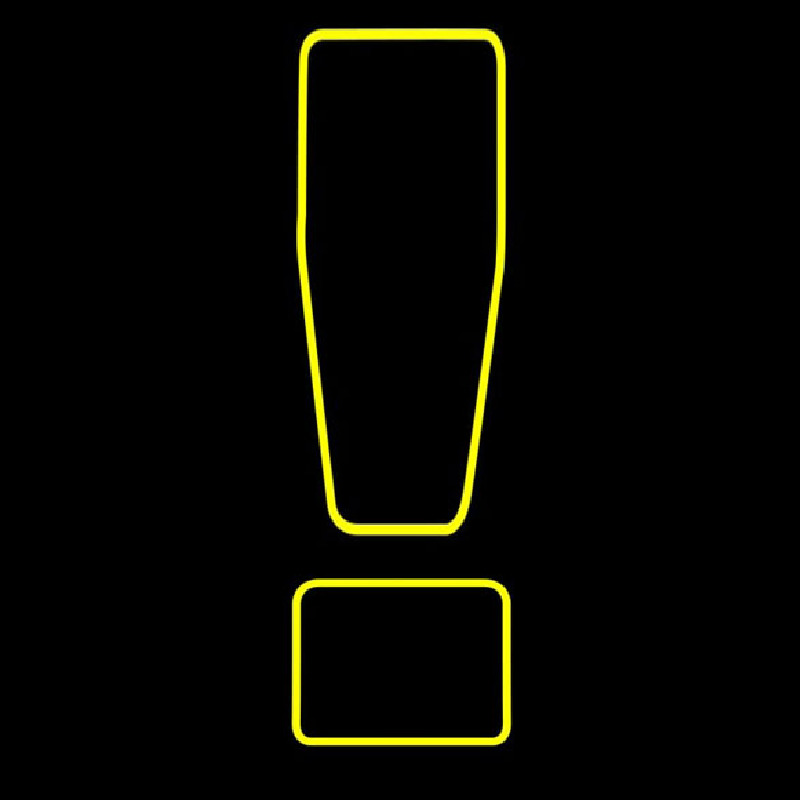 Special Character Logo Neon Skilt