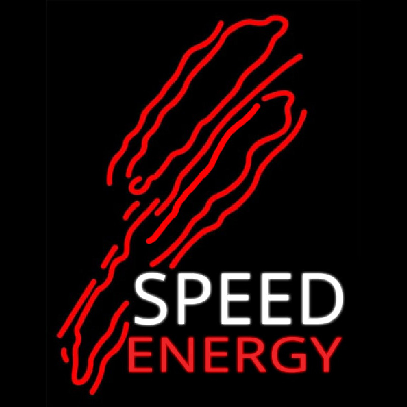 Speed Energy Neon Skilt