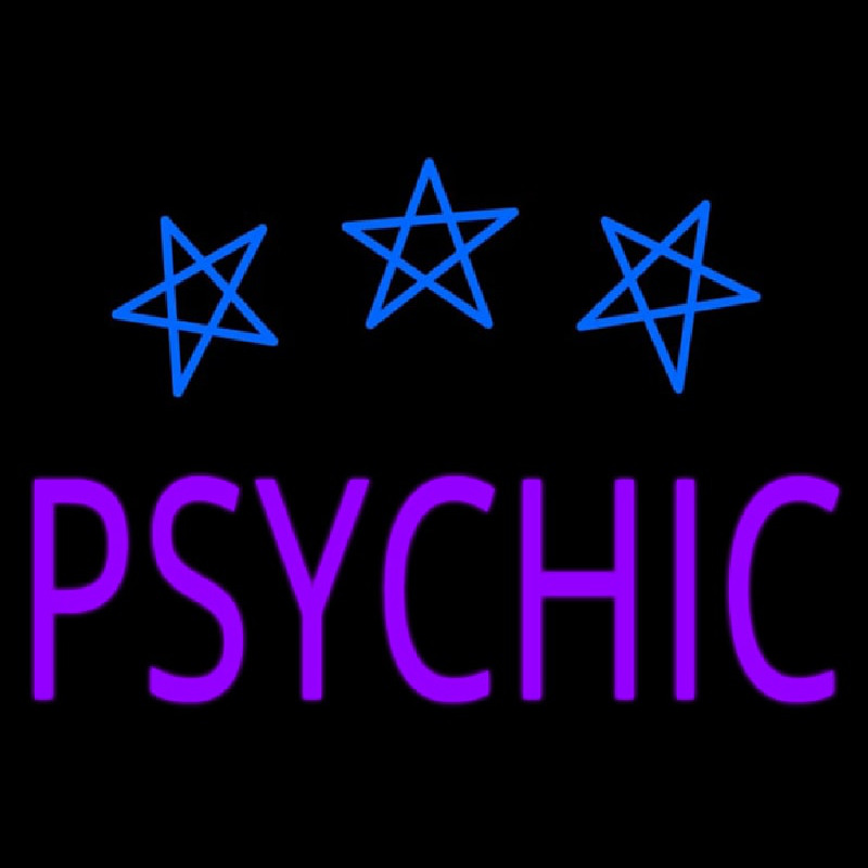 Star Psychic Neon Skilt