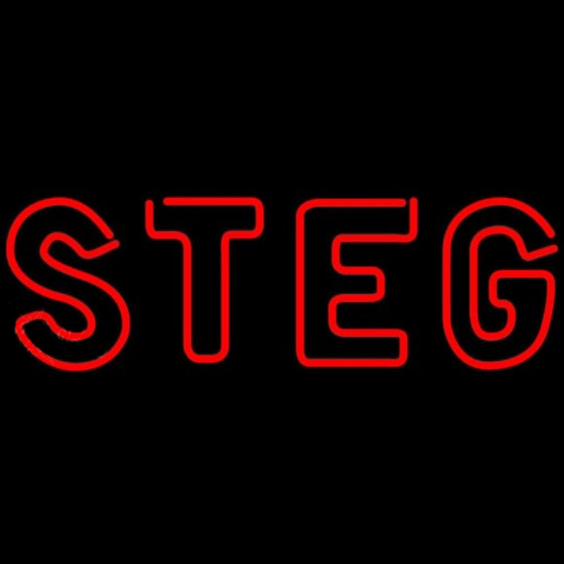 Steg Beer Sign Neon Skilt