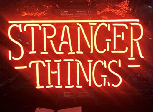 Stranger Things Neon Skilt