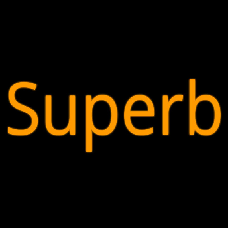 Superb Neon Skilt