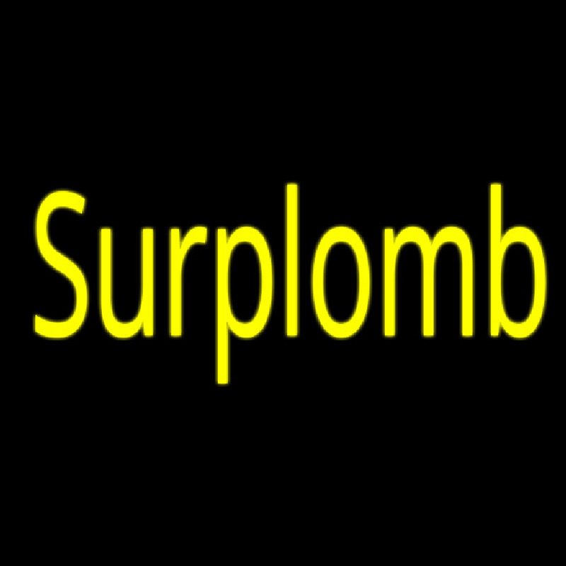 Surplomb Neon Skilt