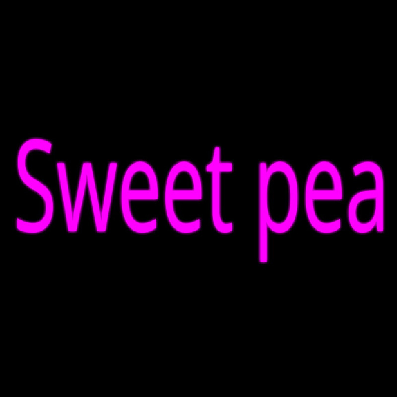 Sweet Pea Neon Skilt