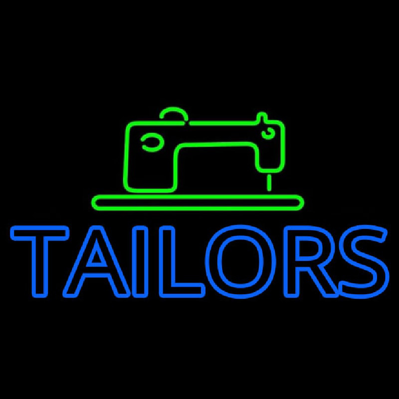 Tailors Logo Neon Skilt
