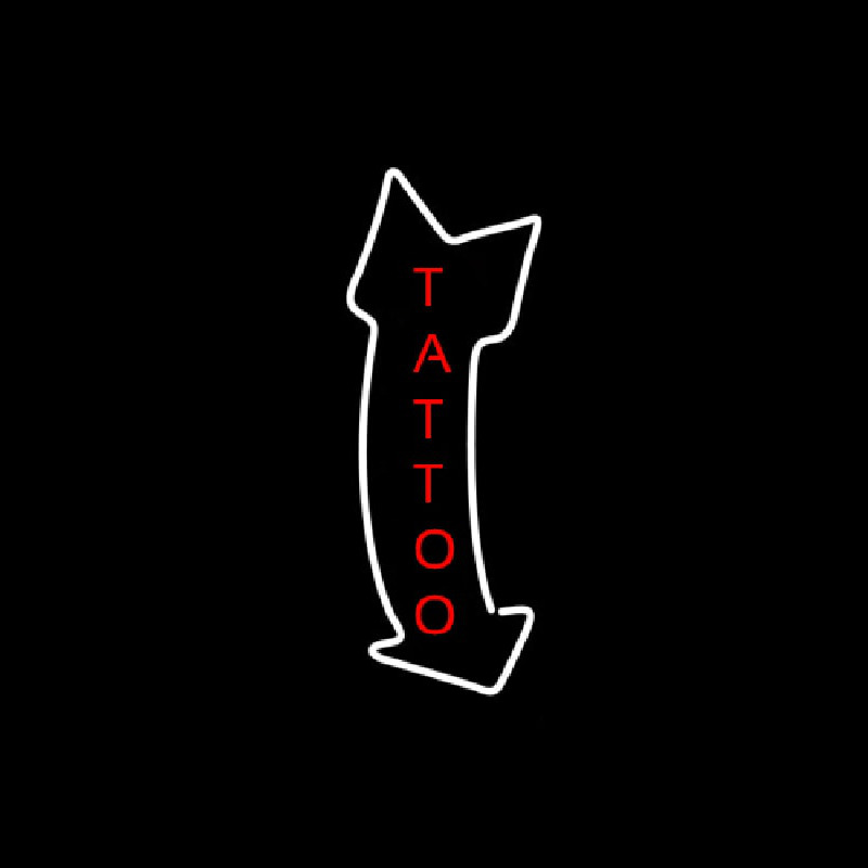 Tattoo Arrow Neon Skilt