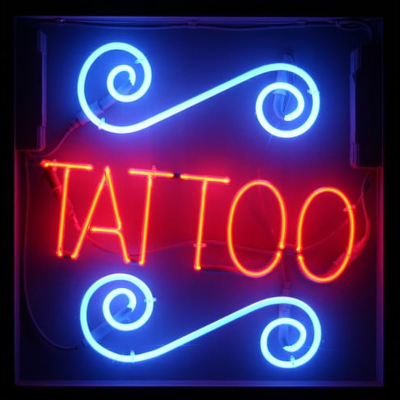 Tattoo Neon Skilt