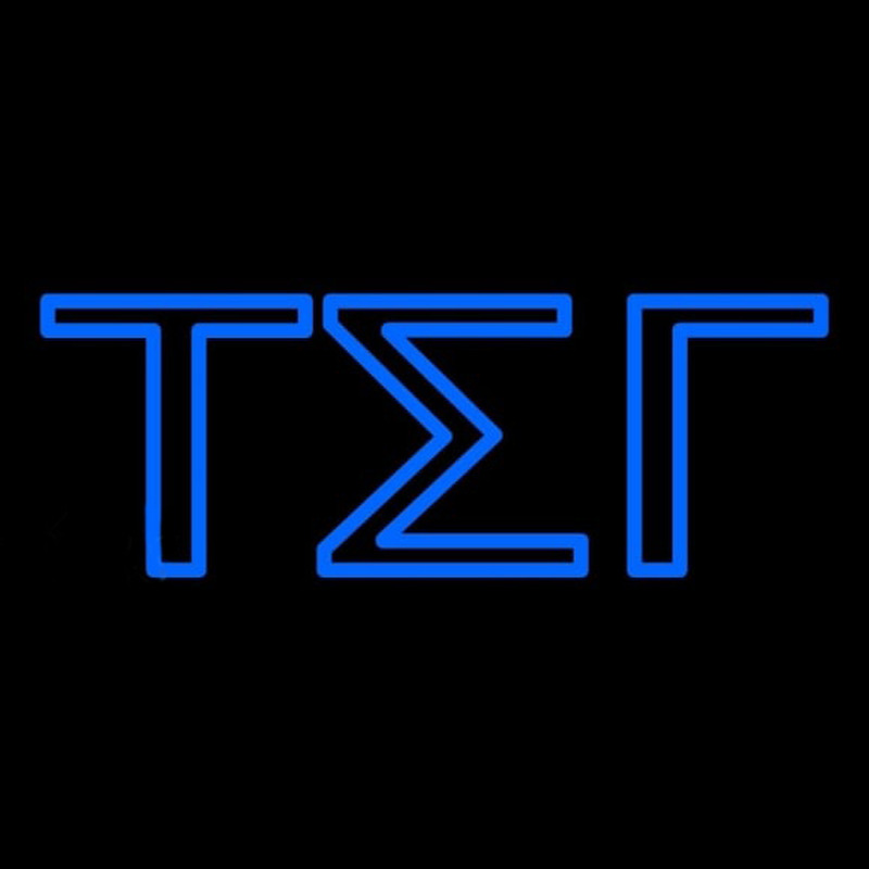 Tau Sigma Gamma Neon Skilt