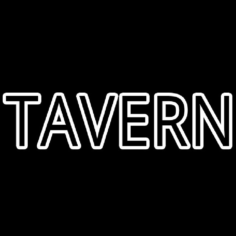 Tavern Double Stroke Neon Skilt