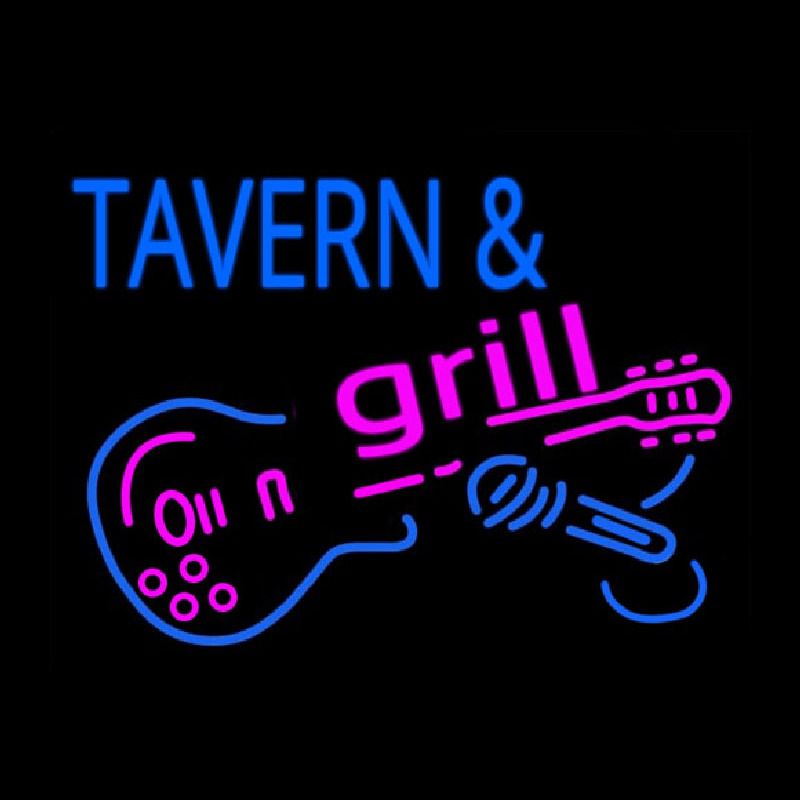 Tavern Grill Neon Skilt