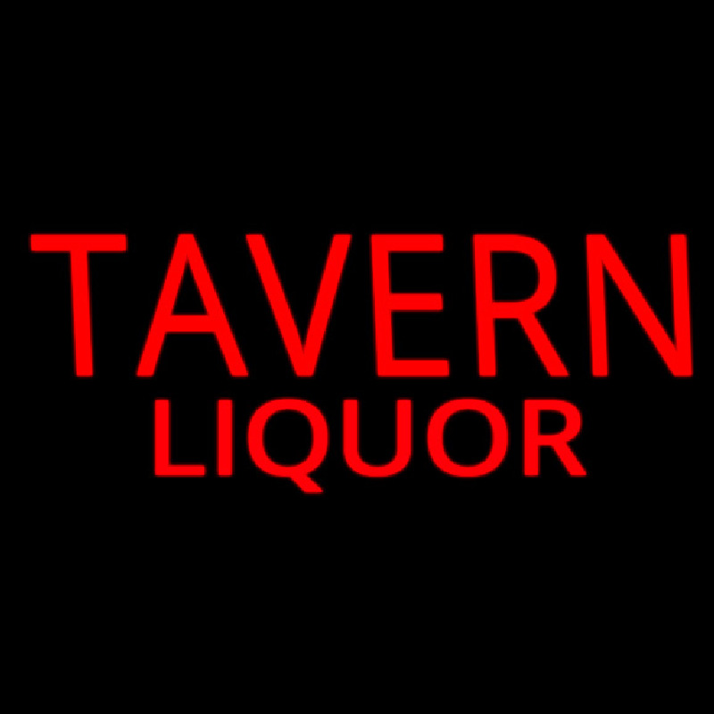 Tavern Liquor Neon Skilt