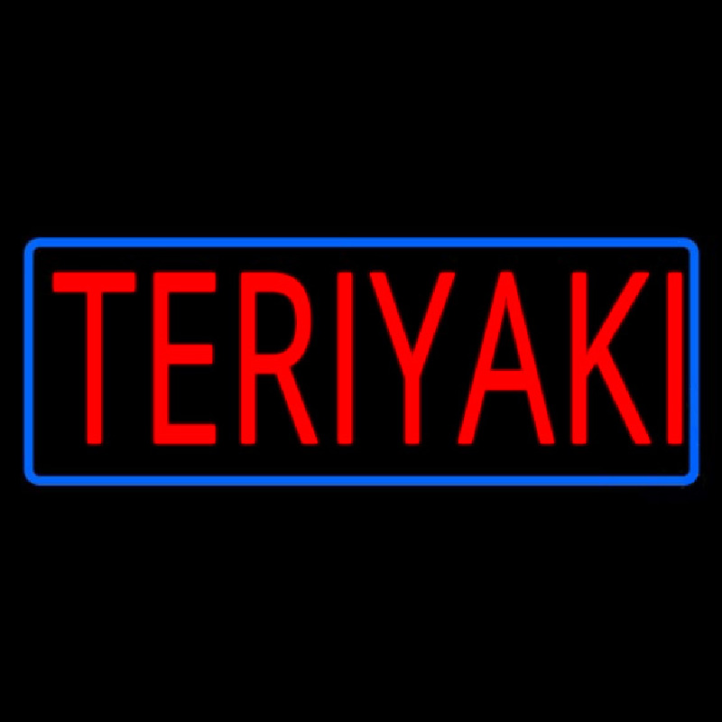 Teriyaki Neon Skilt
