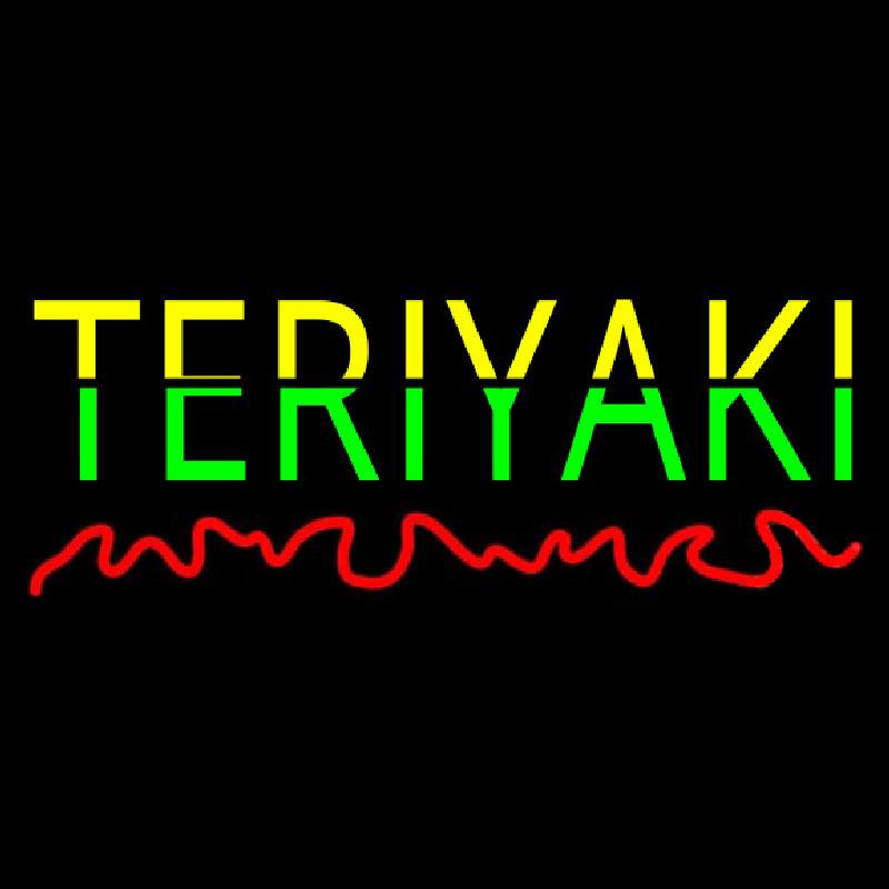 Teriyaki Neon Skilt