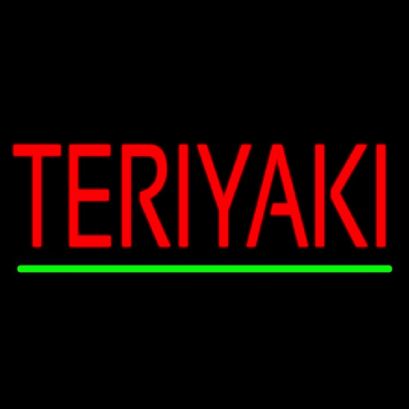 Teriyaki Neon Skilt