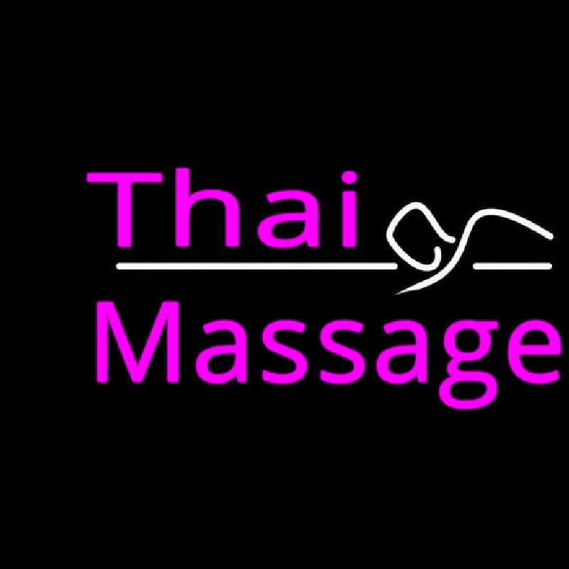 Thai Massage Neon Skilt