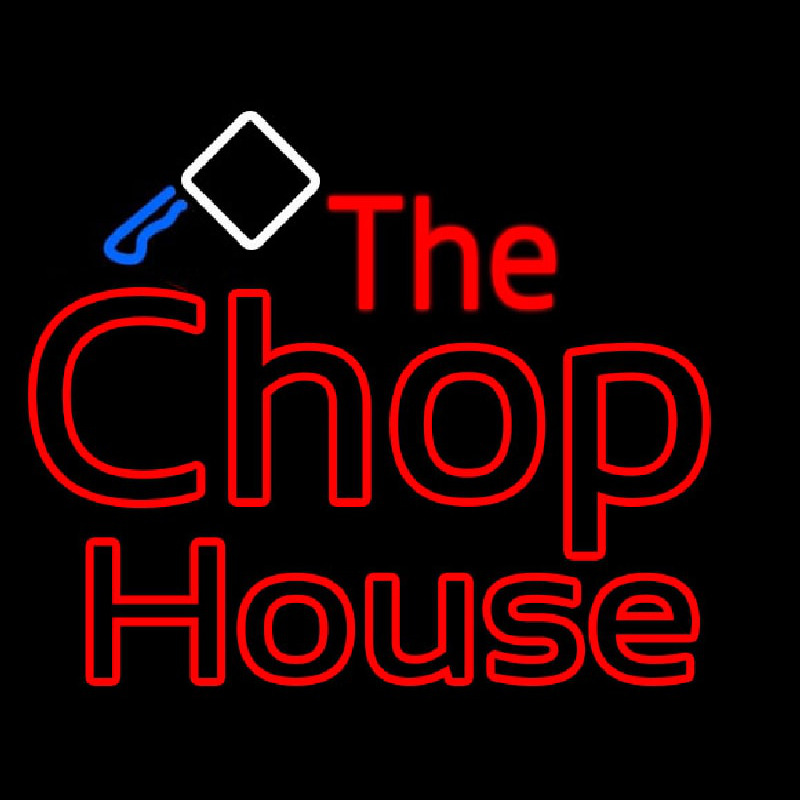 The Chophouse Double Stroke Neon Skilt