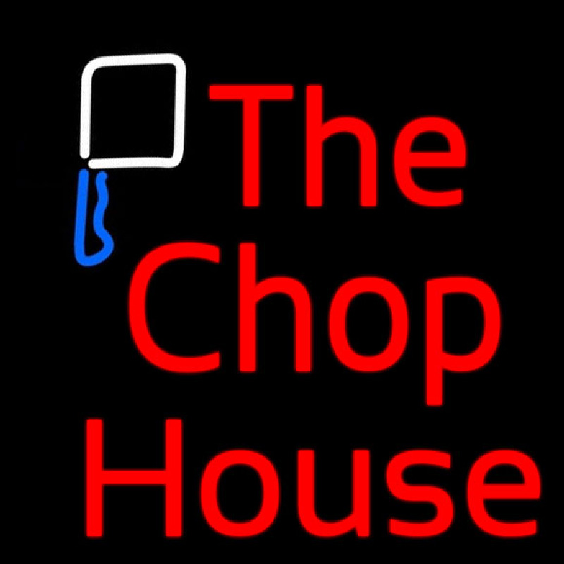 The Chophouse Double Stroke Neon Skilt